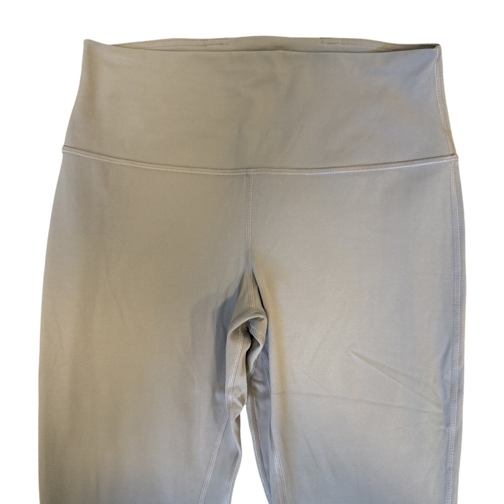 Lululemon Flare Leggings Womens Size 10 Gray High Rise Yoga Pants Nulu Groove St - Picture 3 of 16